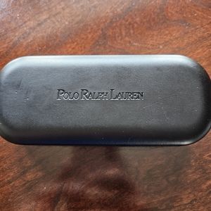 Polo Ralph Lauren Hard Case Clamshell Eyeglass Sunglass Black